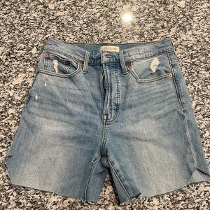 Madewell The Perfect Vintage Jean Shorts Denim Comfy Shorts